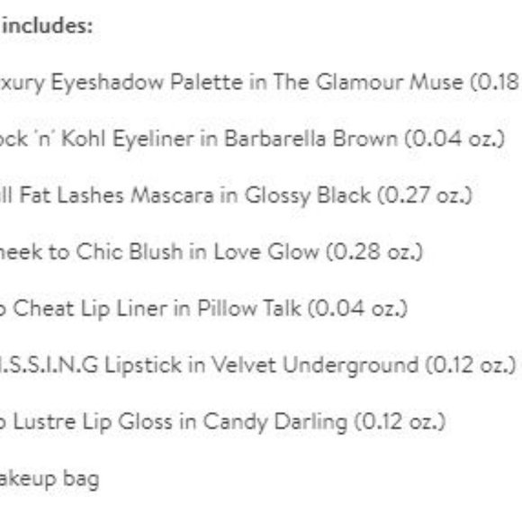 Charlotte Tilbury Glamour Muse Makeup Bag Gift Set Brand New Original Packaging - Picture 2 of 3